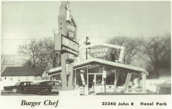 Burger Chef - Hazel Park John R 1968 (newer photo)